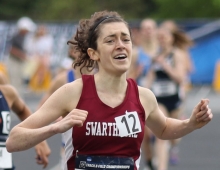 Katie Jo McMenamin ’16 wins the 1,500-meter national championship—and makes history.